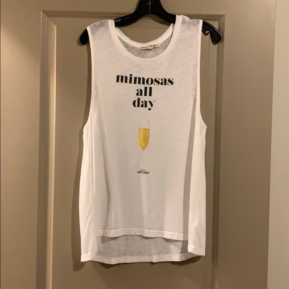Mimosas All Day tank!!